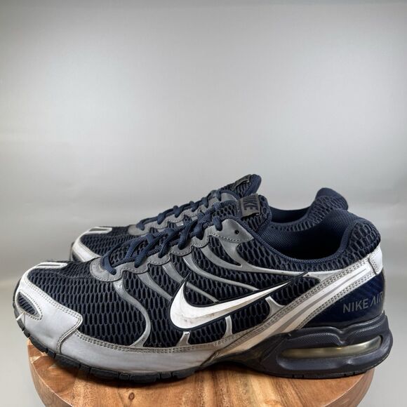 Nike Air Max Torch 4 Running Mens 15 Shoes Obsidian Blue Wolf Grey 343846-411 - Picture 3 of 8
